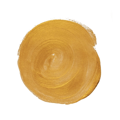 Goldene Kreisstruktur als Symbol für Erdung